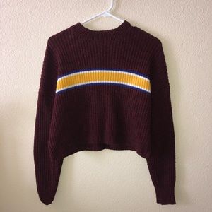 Cropped sweater